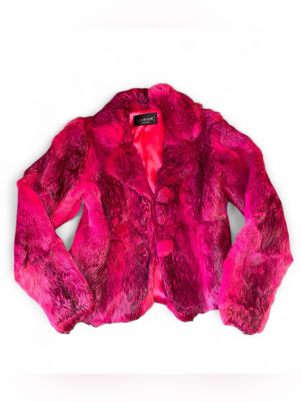 VTG Fuschia Fur jacket